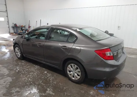 2012 Honda Civic Lx z USA, uszkodzony, nr VIN 19XFB2F56CE110162